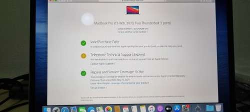 13 INCH MACBOOK PRO I5 TOUCHBAR 2020