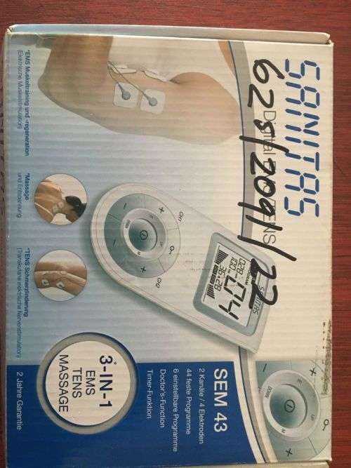 Sanitas SEM 43 Digital EMS TENS Unit