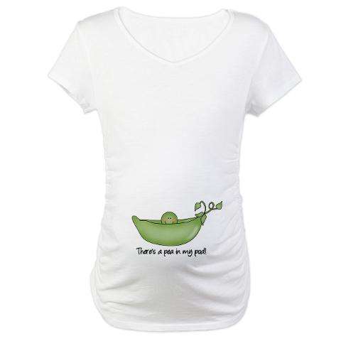 MATERNITY 'PEA IN MY POD' T-SHIRT
