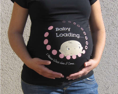 MATERNITY 'BABY LOADING' T-SHIRT