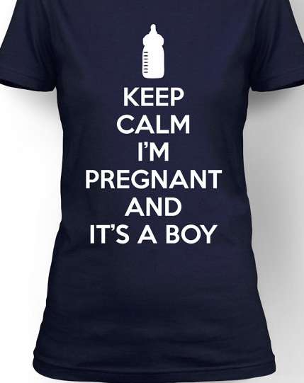MATERNITY 'KEEP CALM' T-SHIRT
