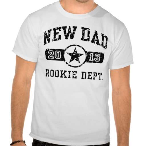 NOVELTY 'NEW DAD' T-SHIRT