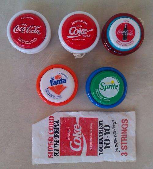 Coca Cola Fanta & Sprite Russel Yo-Yo Collection