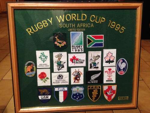 Rugby World Cup 1995 Limited Edition Picture And Book