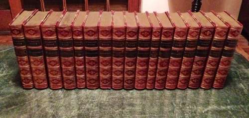 Works of Charles Dickens - Crown Edition. Complete 17 Volume Set.