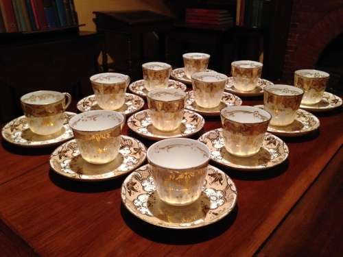 19th Century English Tea Set. 33 Piece