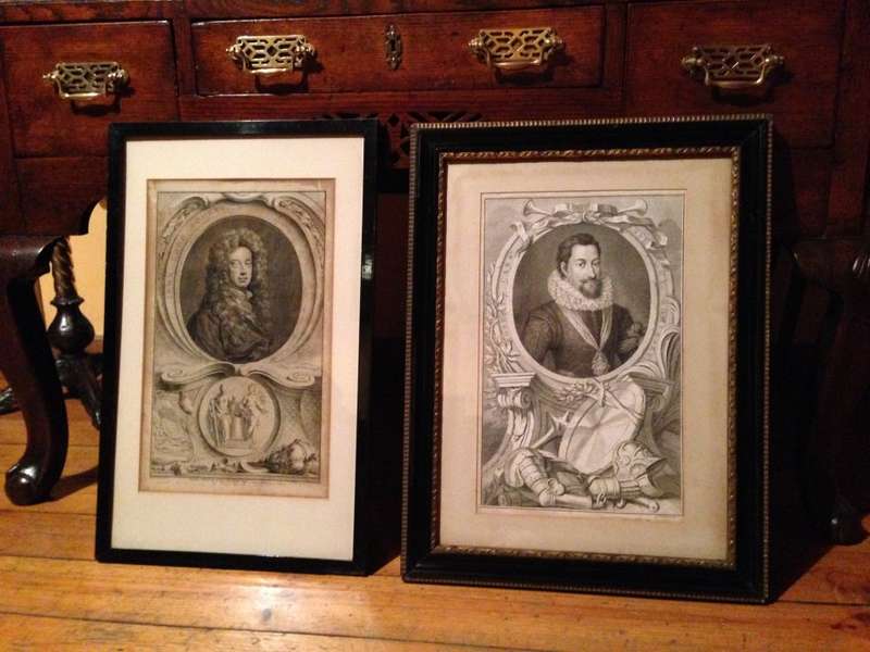 2x Jacobus Houbraken (1698-1780) Engravings