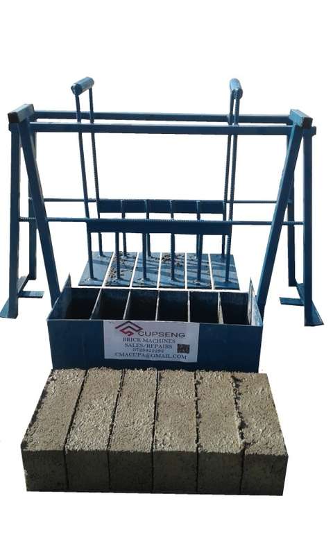 Stock brick machine