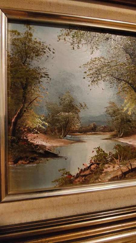 C INNES Vintage Oil Painting For Sale !!