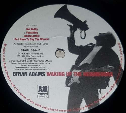 Bryan Adams - Waking Up The Neighbours