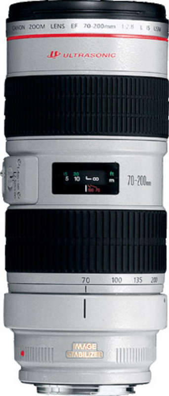 CANON EF 70-200MM  1:2.8L IS USM LENS.