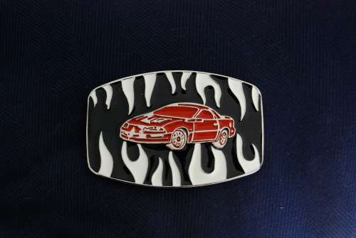 RETRO AUTOMOBILE METAL BELT BUCKLE