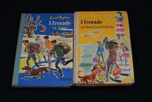 ENID BLYTON 2 X GERMAN STORY BOOKS