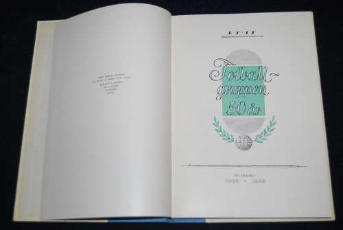 NORWEGIAN VINTAGE FOOTBALL BOOK