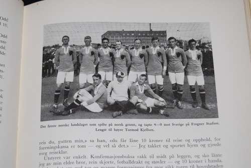 NORWEGIAN VINTAGE FOOTBALL BOOK