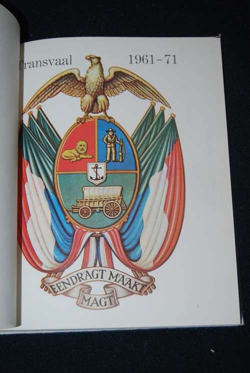 TRANSVAAL 1961 - 1971 PROVINCIAL BOOK