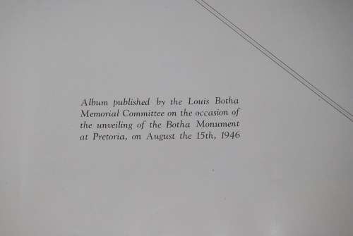 LOUIS BOTHA VINTAGE PICTORIAL ALBUM