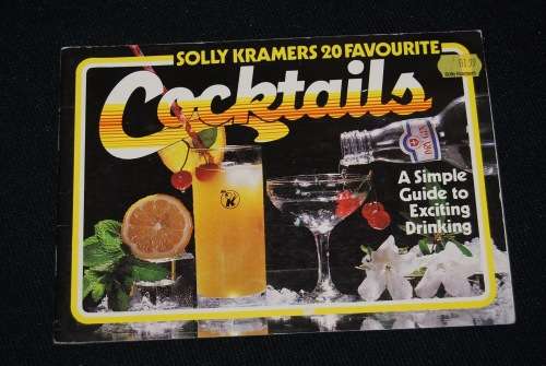 SOLLY KRAMERS VINTAGE COCKTAIL BOOKLET