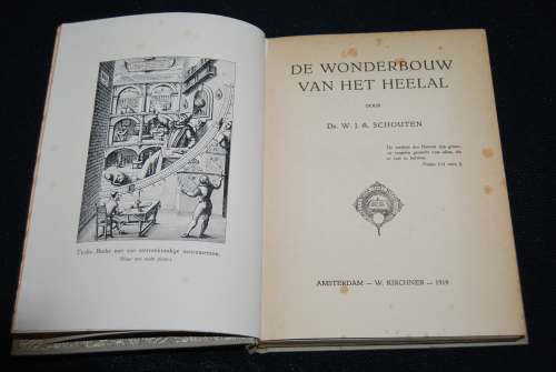DE WONDERBOUW VAN HET HEELAL DOOR DR. W.J.A. SCHOUTEN