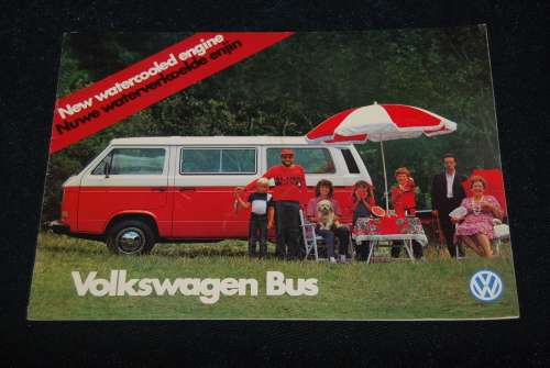 VW VINTAGE VOLKSWAGEN BUS BOOKLET