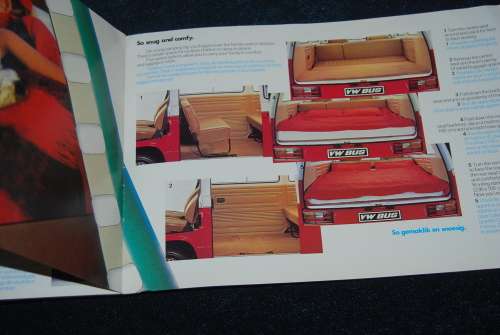 VW VINTAGE VOLKSWAGEN BUS BOOKLET