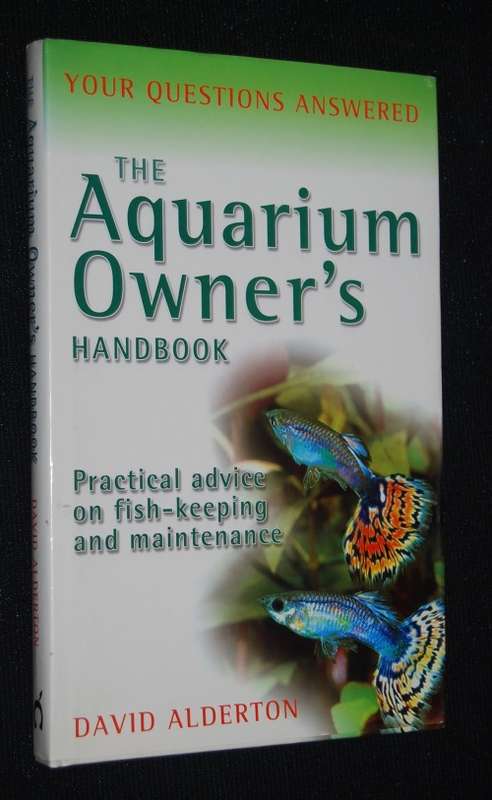 THE AQUARIUM OWNER'S HANDBOOK BY DAVID ALDERTON