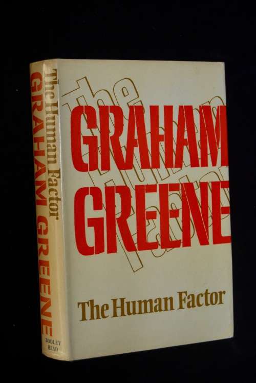 THE HUMAN FACTOR BY GRAHAM GREENE 1978 1ST EDITION