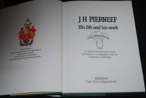 JH PIERNEEF HIS LIFE AND HIS WORK EDITOR PG NEL