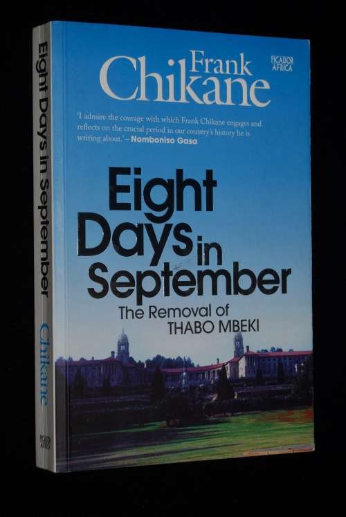 EIGHT DAYS IN SEPTEMBER BY FRANK CHIKANE