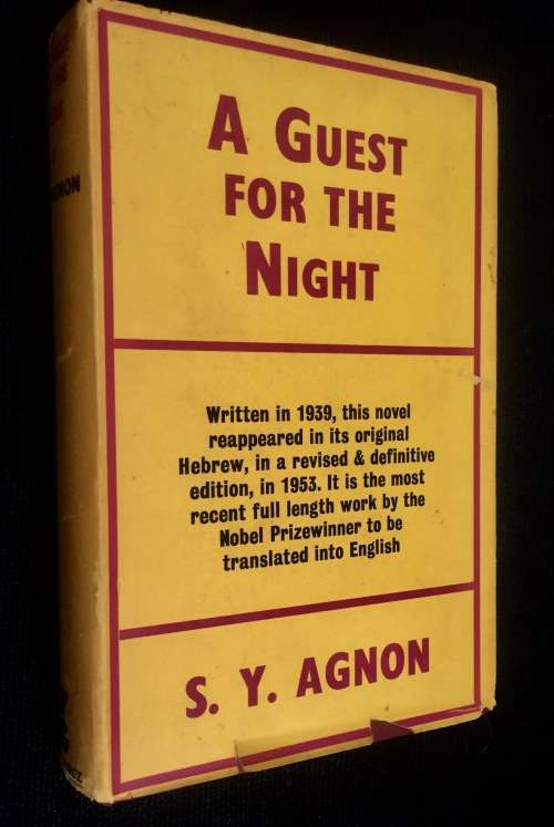A GUEST FOR THE NIGHT BY S.Y. AGNON