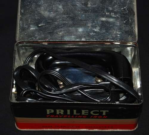 PRILECT VINTAGE TRAVELING IRON MADE IN ENGLAND