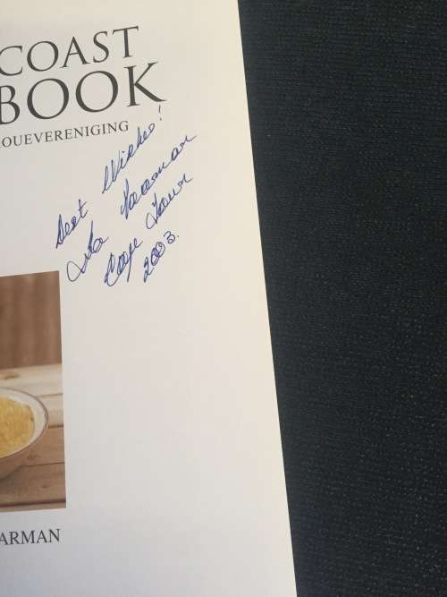 WEST COAST COOK BOOK EDITED BY INA PAARMAN SIGNED COPY