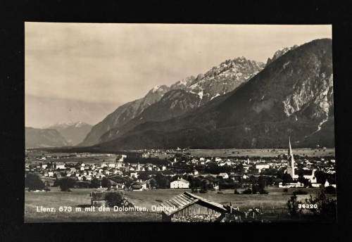 1930'S LIENZ AUSTRIA PHOTO POST CARD UNUSED