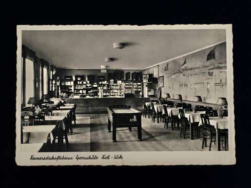 1939 FELDPOST KIEL GERMANY PHOTO POST CARD UNUSED NO.2