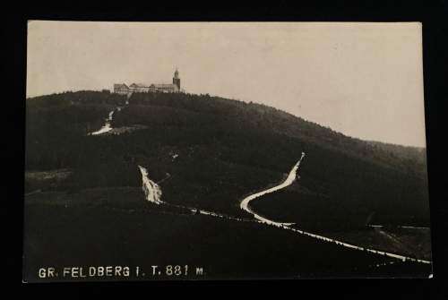 1930'S GR. FELDBERG GERMANY 2 PHOTO POST CARD UNUSED NO.2