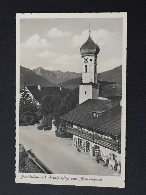 1930`S FISCHBACHAU GERMANY POSTCARD UNUSED
