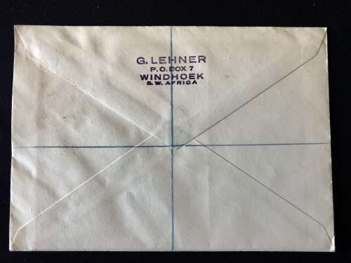 1939 1ST AIRMAIL CAPE TOWN VIA WINDHOEK TO LOANDA ANGOLA DESTINED FOR SYDNEY AUSTRALIA UNOPENED