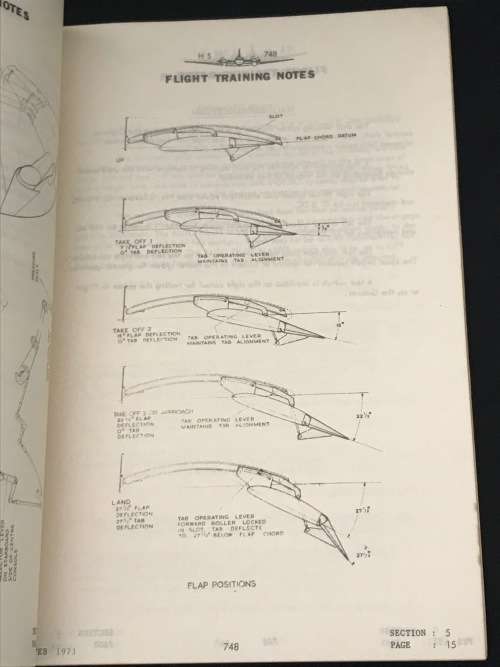 SOUTH AFRICAN AIRWAYS HAWKER SIDDELEY 748 FLIGHT TRAINING NOTES