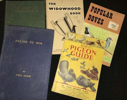 PIGEON RACING BOOKS X 5