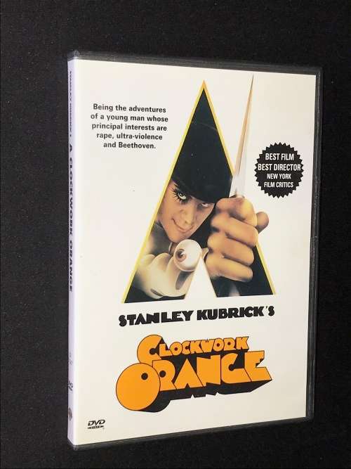 CLOCKWORK ORANGE BY STANLEY KUBRICK DVD