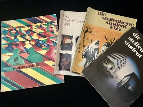 DIE STELLENBOSSE STUDENT X 4 MAGAZINES