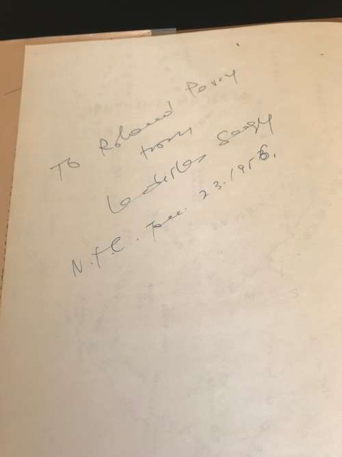 AFRICAN SCULPTURE SPEAKS BY LADISLAS SEGY INSCRIBED BY AUTHOR