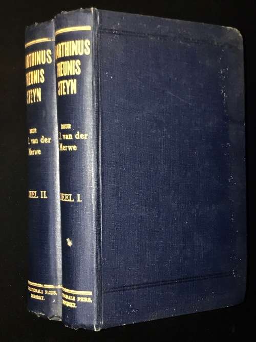 MARTHINUS THEUNIS STEYN N` LEWENSBESKYWING DEUR N.J. VAN DER MERWE 2 VOLUMES