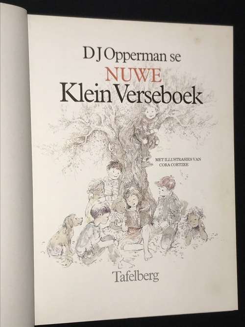 DJ OPPERMAN SE NUWE KLEIN VERSE BOEK