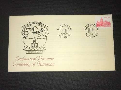 CENTENARY OF KURUMAN 1987 EEUFEES VAN KURUMAN