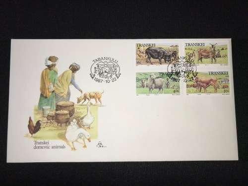 TRANSKEI DOMESTIC ANIMALS TABANKULU 1987 #2.14