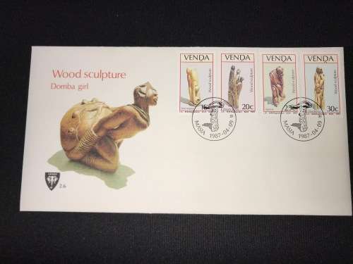 VENDA WOOD SCULPTURE DOMBA GIRL MASIA #2.6
