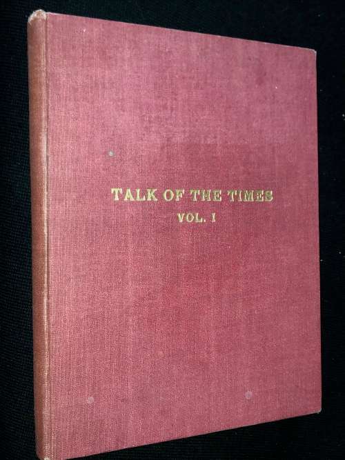 TALK OF THE TIMES - HOUSE MAGAZINE OF THE CAPE TIMES LIMITED MARCH 1949 - APRIL 1950
