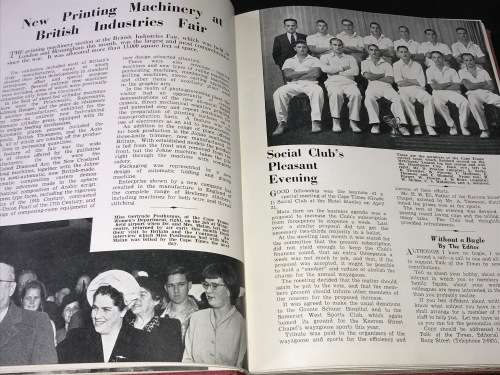 TALK OF THE TIMES - HOUSE MAGAZINE OF THE CAPE TIMES LIMITED MARCH 1949 - APRIL 1950