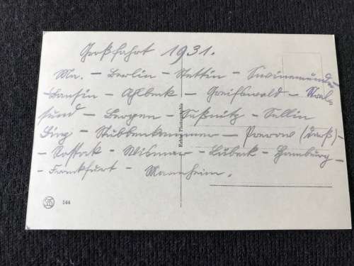 GERMANY, BERLIN REICHSTAGSGEBÄUDE MIT SIEGESSÄULE. VINTAGE 1931 USED